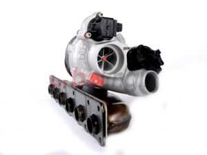 ES#4642808 - TTE10072 - New TTE460 N55 Turbocharger Upgrade - The TTE460 Upgrade turbocharger for N55.  Based on the original turbocharger upgraded for durability and higher performance with stock spool - The Turbo Engineers - BMW