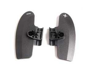ES#54052 - 32347891004 - Large Steering Wheel Paddles - Titan Shadow - Replacement SMG paddle shifters make shifting easier - Genuine BMW - BMW
