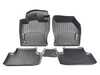 ES#3605008 - 17B061541DSP - MuddyBuddy - FloorLiner Set - Black - Featuring raised edges help to contain snow, slush, mud and everyday spills - Genuine Volkswagen Audi - Volkswagen