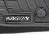 ES#3605008 - 17B061541DSP - MuddyBuddy - FloorLiner Set - Black - Featuring raised edges help to contain snow, slush, mud and everyday spills - Genuine Volkswagen Audi - Volkswagen