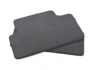 ES#125117 - 51479117343 - Velour Floor Mat Set - Anthracite - Complete set of four floor mats - Genuine BMW - BMW