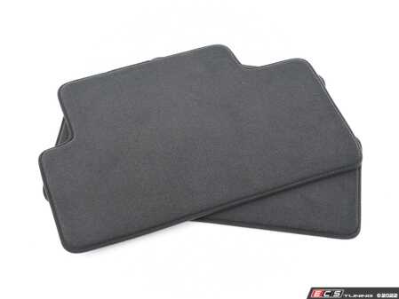 ES#125117 - 51479117343 - Velour Floor Mat Set - Anthracite - Complete set of four floor mats - Genuine BMW - BMW