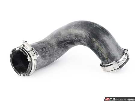 ES#436300 - 8E0145790G - Lower Intercooler Hose - Right - Lower pressure hose connects the right intercooler to the front hard pipe - Genuine Volkswagen Audi - Audi