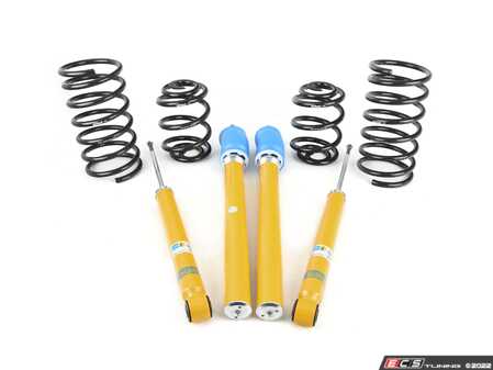 ES#2983680 - 46-000118 - B12 Pro-Kit Suspension System - Expertly matched performance Eibach Pro-line lowering springs and Bilstein shock/strut package for a dramatic increase in performance handling. World-famous Bilstein quality with a limited lifetime warranty! - Bilstein - BMW