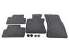 ES#125117 - 51479117343 - Velour Floor Mat Set - Anthracite - Complete set of four floor mats - Genuine BMW - BMW