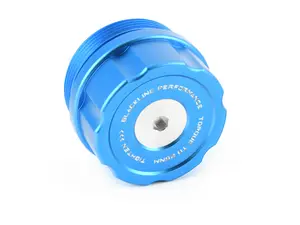 Blackline Performance Edition Oil Filter Housing Cap - Blue