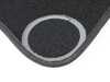 ES#125117 - 51479117343 - Velour Floor Mat Set - Anthracite - Complete set of four floor mats - Genuine BMW - BMW