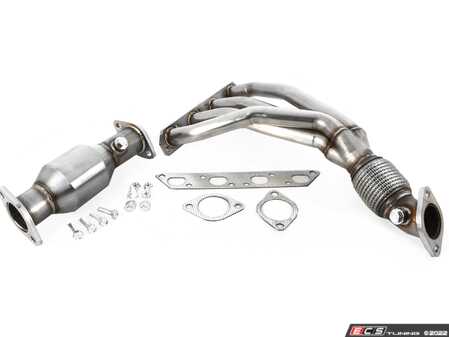 ES#4616058 - 130.08.53.550 - Manifold/Downpipe/Header High Flow Sport Cat Header   1300853550 - Replacement for the stock exhaust manifold: Newer Design - Racing Dynamics - MINI