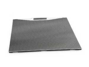 ES#4382168 - 51165A0F072 - Center Console Cup Holder -  Alu.Tetragon - Left Hand Drive - Genuine BMW - BMW