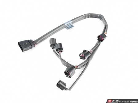 ES#285193 - 079971627F - Fuel Injector Harness - Left Side - Connects the fuel injectors to the main engine harness - Genuine Volkswagen Audi - Audi