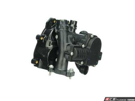 ES#4643077 - 06L121111P - Thermostat - High-flow OE-style design for optimal engine cooling performance - URO - Audi Volkswagen Porsche