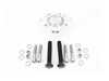 ES#4643083 - VTT-911-SOLID-M - VTT 911/930/964T Turbo Billet Engine & Transmission Mount Kit - Silver - More direct throttle response, and improved shifter feel with less slop - Vargas Turbo Technologies - Porsche