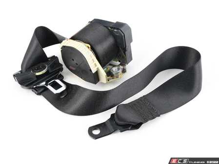 ES#185955 - 72117021963 - Left Front Upper Belt With Force Limiter - Black - Genuine BMW - BMW