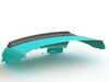 ES#4474119 - 014030LA01-02 - MK4 Jetta (1999.5 - 2003) Trunk Spoiler - Textured Black - (NO LONGER AVAILABLE) - Add OE+ styling with our In-House Engineered Textured Black Rear Trunk Spoiler! - ECS - 
