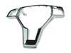 ES#4643175 - 09946400139107 - Steering Wheel Trim - Silver - For Vehicles With Round Sport Steering Wheel Silver - URO - Mercedes Benz