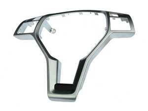 ES#4643175 - 09946400139107 - Steering Wheel Trim - Silver - For Vehicles With Round Sport Steering Wheel Silver - URO - Mercedes Benz