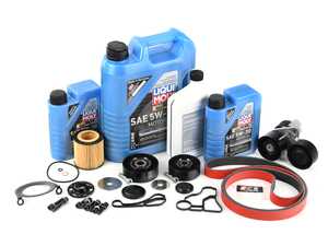 ES#4642990 - ECSN54BPKRKT - N54 "Bulletproof" Crank Kit - .or at least as "Bulletproof" as your N54 will ever be! Includes a crank bolt capture kit, crank seal plate, oil filter housing gaskets, and all of the components required to perform this upgrade service. Featuring Kevlar reinforced belt! - Assembled By ECS - BMW