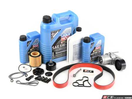 ES#4642987 - ECSF30N55BPKRKT - N55 "Bulletproof" Crank Kit - .or at least as "Bulletproof" as your F3X N55 will ever be! Includes a crank bolt capture kit, crank seal plate, oil filter housing gaskets, and all of the components required to perform this upgrade service. Featuring Kevlar reinforced belt! - Assembled By ECS - BMW