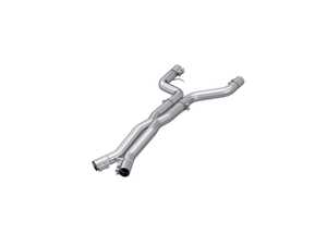 ES#4643227 - mbrpS4501304 - MBRP 21-23 BMW M4 G82 / M3 G80 3.0L T304 Stainless Steel 3in Resonator Bypass X-Pipe - The perfect exhaust upgrade for aggressiveness but subtleness. - MBRP - BMW