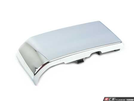 ES#3550675 - 4638803302 - Front Bumper Chrome Trim  - Located on either side of the front center grille - Genuine Mercedes Benz - Mercedes Benz