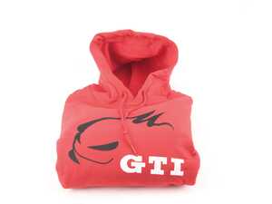 ES#4422636 - DRG002380REDLG - GTI Hoodie - Large  - Show your love for the GTI - Genuine Volkswagen Audi - Volkswagen