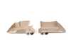 ES#2228640 - 82112220879 - F10 Front All Weather Floor Liners - Beige - All Weather Protection - Genuine BMW - BMW