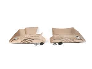 ES#2228640 - 82112220879 - F10 Front All Weather Floor Liners - Beige - All Weather Protection - Genuine BMW - BMW