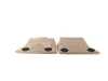 ES#2228640 - 82112220879 - F10 Front All Weather Floor Liners - Beige - All Weather Protection - Genuine BMW - BMW