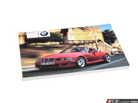 ES#12959 - 01410156429 - Owner's handbook M Z3 E36/7 - Genuine BMW - BMW