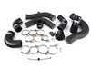 ES#4620664 - 036632LA02-01KT - MK8 GTI Intercooler Charge Pipe Kit - Wrinkle Black  - Gain up to +10 WHP and +10 Ft/lbs of torque with our complete Intercooler Charge Pipe Upgrade Kit! - ECS - Volkswagen