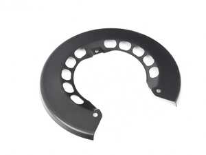 ES#1388240 - 91135280120 - Rear Wheel Dust Shield - Priced Each - Protects brake rotor from road debris and elements, 2 required per vehicle on rear - Genuine Porsche - Porsche