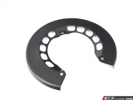ES#1388240 - 91135280120 - Rear Wheel Dust Shield - Priced Each - Protects brake rotor from road debris and elements, 2 required per vehicle on rear - Genuine Porsche - Porsche