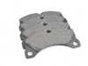 ES#4394243 - 95B698151BA - Front Brake Pad Set - Does not include brake wear sensors - Genuine Porsche - Porsche