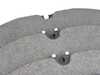 ES#4394243 - 95B698151BA - Front Brake Pad Set - Does not include brake wear sensors - Genuine Porsche - Porsche