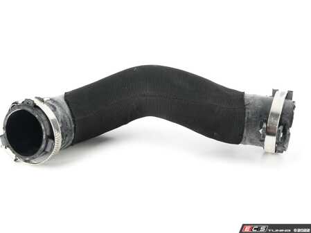 ES#436298 - 8E0145708N - Upper Intercooler Hose - Right - Upper pressure hose connects the right intercooler to the turbocharger  - Genuine Volkswagen Audi - Audi