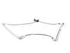 ES#3426801 - 8V4837461 - Front Window Regulator - Left - Does not include the window motor - Hudson - Audi