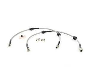 ES#4419150 - H.AUD.2F.374.CLR - Front Stainless Steel Brake Lines - Clear - Front set of DOT-compliant lines for an improved pedal feel - Neuspeed - Audi Volkswagen