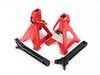ES#4362046 - 1003C - 3-Ton Jack Stands - Pair - Use these large base ratcheting jack stands for a very stable base - Sunex - Audi BMW Volkswagen Mercedes Benz MINI Porsche
