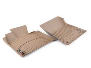 ES#2837751 - 450951 - E70/71 Front FloorLiner DigitalFit - Tan - Laser measured for perfect fitment and ultimate protection against moisture and debris - WeatherTech - BMW