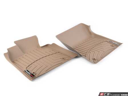 ES#2837751 - 450951 - E70/71 Front FloorLiner DigitalFit - Tan - Laser measured for perfect fitment and ultimate protection against moisture and debris - WeatherTech - BMW