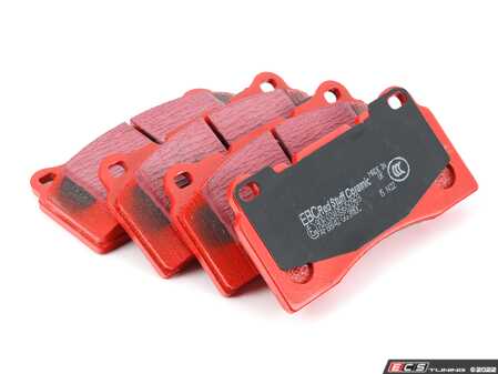 ES#520219 - DP31110C -  RedStuff Performance Brake Pad Set - A high performance street pad, featuring Kevlar technology - EBC - Audi