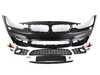 ES#4045283 - F32M4FT-FOG - M4 Style Front Bumper  - Add the more aggressive front bumper from the M4! - ECS - BMW