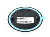 ES#4563903 - 51148087191 - BMW 50th Anniversary M Heritage Edition Roundel - Hood - Celebrate BMW with this beautiful 50th M Heritage hood roundel. Dont wait, they may not be around forever! - Genuine BMW - BMW