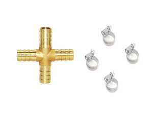 ES#4656841 - 17127518613KT - Distribution Piece - Brass With Clamps  - Located near the double coolant pipes, upgrade kit - Bremmen Parts - MINI