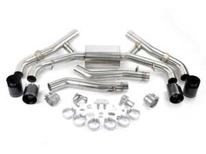 ES#4623262 - D660-0090-BLK - Dinan Valved Axle-Back Exhaust - Quad Black Tips - Perfect exhaust upgrade to X5/6M! - Dinan - BMW