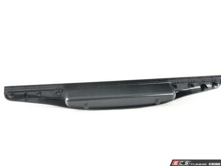 ES#1469857 - 98655112000B12 - Door Sill Lining - Black-Grey  - Right side fitment - Genuine Porsche - Porsche