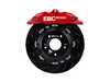 ES#4657819 - BBK023RED-1 - Apollo Front Big Brake Kit - Racing Red (330mm) - Featuring 4-piston front calipers, fully floating two-piece rotors, Yellowstuff pads, braided lines and required fluid and hardware - EBC - Audi Volkswagen