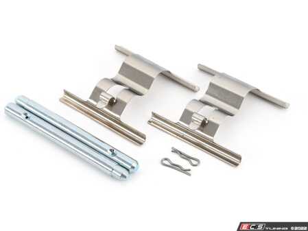 ES#3190964 - HW13468 - Rear Brake Pad Securing Kit - Includes both front caliper slide bolts and rattle clips. - Dorman - Audi Volkswagen
