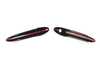 ES#4305359 - 512171984713 - Door Handle Piano Black Cover - Set - Add on some black line gloss trim to your factory door handles - ECS - MINI
