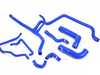 ES#4656884 - do88kit175B - DO88 Coolant Hoses - Blue - 320/325 E36  - Coolant hose upgrade for your E36! - DO88 - BMW